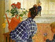 Carl Larsson karin och esbjorn painting